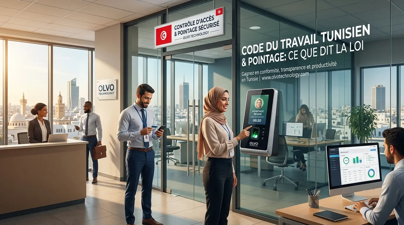 Pointeuse et Contrôle d’accès en Tunisie Ce que dit la loi et le Code du travail